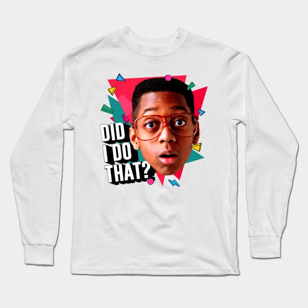 Did I do that? Long Sleeve T-Shirt by lldesigns